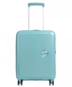 American Tourister Soundbox 55cm - Kabinveske Utvidbar Turquoise Tonic