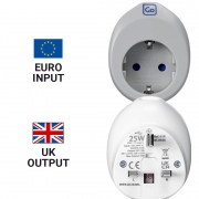 Go Travel - EU/UK USB-C Reiseadapter