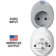 Go Travel - EU/USA USB-C Reiseadapter