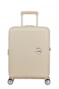American Tourister Soundbox 55cm - Kabinkoffert Utvidbar Coconut Sand