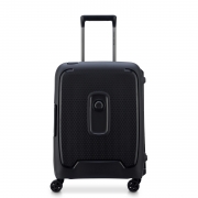 Delsey Moncey Slim 55cm - Kabinkoffert Black Recycled