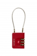 Samsonite - TSA Kabellås Red