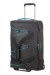American Tourister Road Quest - Duffelväska med hjul 55cm Svart/Turkos