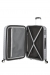 American Tourister Jetglam 77cm - Expanderbar Stor Metallic Silver