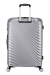 American Tourister Jetglam 77cm - Expanderbar Stor Metallic Silver