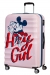 American Tourister Wavebreaker - Stor Minnie Darling Pink