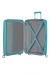 American Tourister Soundbox 67cm - Mellomstor Utvidbar Turquoise Tonic