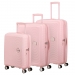 American Tourister Soundbox - Sett med 3 Pastel Pink