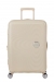 American Tourister Soundbox 67cm - Mellomstor Utvidbar Coconut Sand
