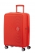 American Tourister Soundbox 67cm - Mellomstor Utvidbar Neon Orange