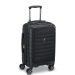 Delsey Shadow 5.0 55 cm - Kabinkoffert Front Pocket Soft Utvidbar Black