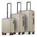 Koffert Printisso Urbane - Mellomstor Sand Grey