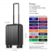 Kabinkoffert Printisso Urbane - Onyx Black