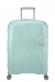 American Tourister Starvibe 67cm - Mellomstor Utvidbar Metallic Surf Blue