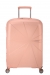 American Tourister Starvibe 67cm - Mellomstor Utvidbar Metallic Peach