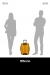 Samsonite Ecodiver - Kabinkoffert/Ryggsekk Yellow