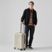 Koffert Printisso Urbane - Mellomstor Sand Grey