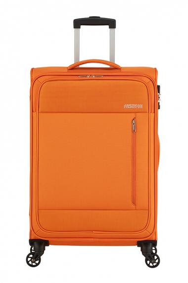 American Tourister Heat Wave 4-Hjul 68cm - Mellomstor Oransje