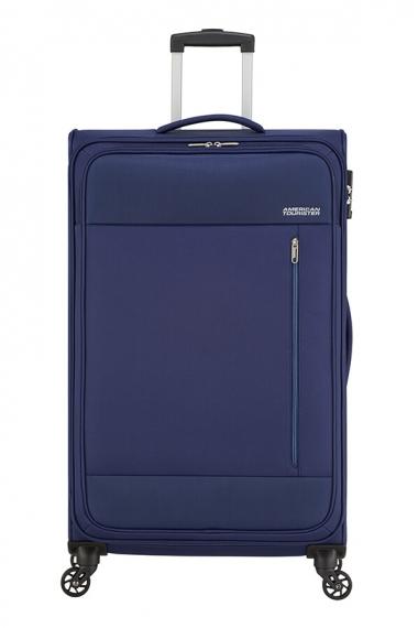 American Tourister Heat Wave 4-Hjul 80cm - Stor Blå