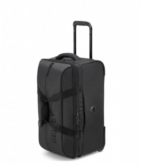 Delsey Egoa 55cm - Duffelveske med Hjul Svart