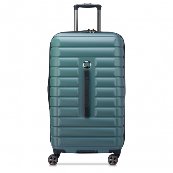 Delsey Shadow 5.0 73cm - Stor Utvidbar Grønn