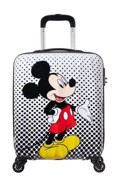American Tourister Disney Legends 4-hjul 55cm - Kabinveske Mickey Mouse Polka Dot