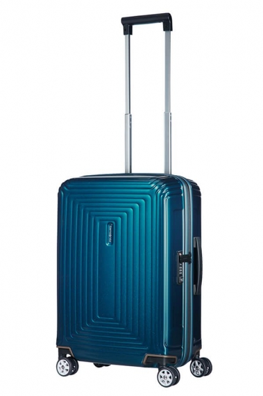 Samsonite Neopulse 55x40x23 cm - Kabinväska Metallic Blå