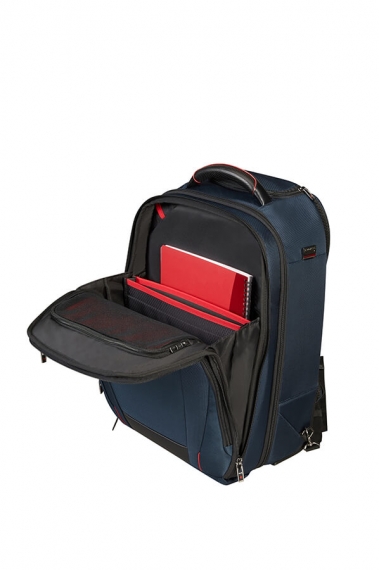 Samsonite Pro-Dlx 5 - Dataryggsekk med Hjul 17.3 Blå