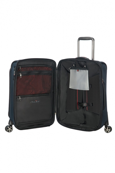 Samsonite Pro-Dlx 5 15.6´ 4-Hjul 55cm - Utvidbar Kabinveske Blå