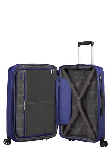 American Tourister Sunside Utvidbar 68cm - Mellomstor Blå