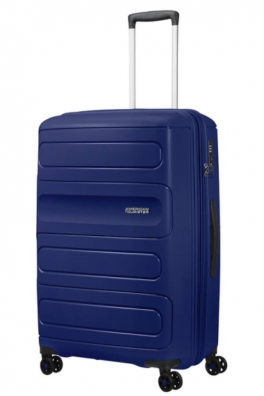 American Tourister Sunside Utvidbar 77cm - Stor Mørk blå