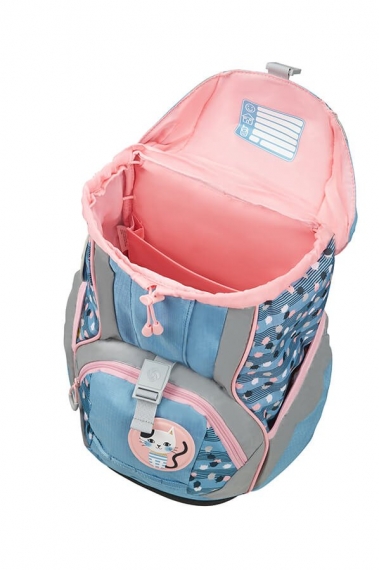Samsonite Sammies Ergofit - Set av Väskor Cat Confetti