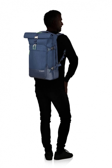 Samsonite Ziproll Duffel/Ryggsäck 55cm - Blå