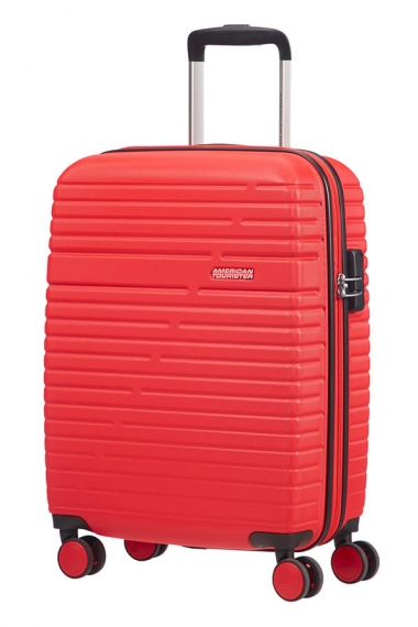 American Tourister Aero Racer Spinner 55cm - Kabinväska Röd