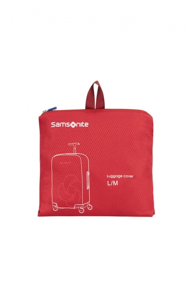 Samsonite Veskedeksel M/L - Rød