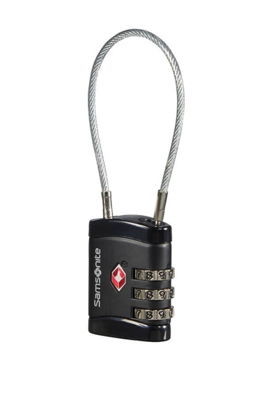 Samsonite - TSA Kabellås Svart