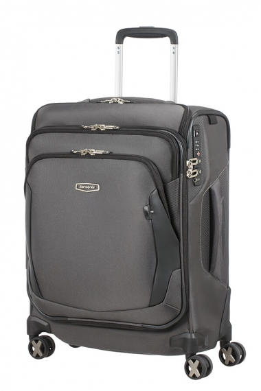 Samsonite X´Blade 4.0 4-hjul Top Pocket 55cm - Kabinveske Grå/Svart