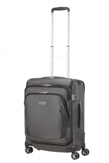 Samsonite X´Blade 4.0 4-hjul Top Pocket 55cm - Kabinveske Grå/Svart