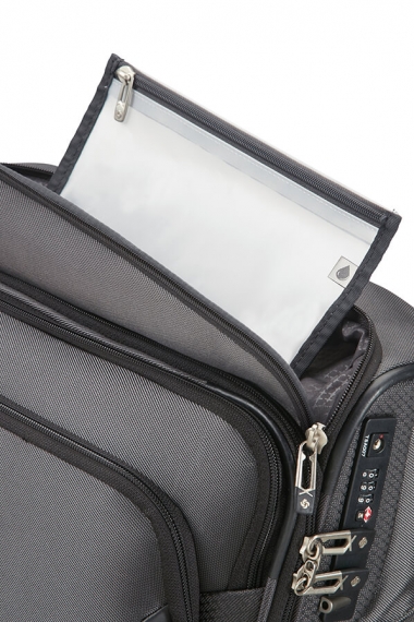 Samsonite X´Blade 4.0 4-hjul Top Pocket 55cm - Kabinveske Grå/Svart