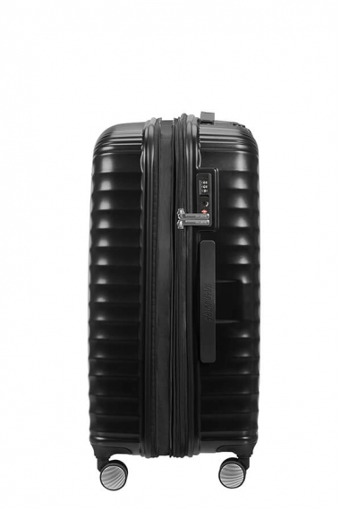 American Tourister Jetglam 67cm - Expanderbar Mellanstor Svart