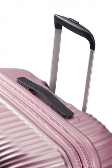 American Tourister Jetglam 67cm - Expanderbar Mellanstor Metallic Rosa