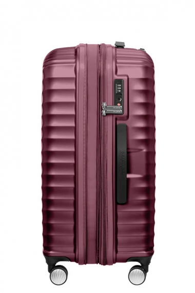 American Tourister Jetglam 67cm - Expanderbar Mellanstor Vinröd