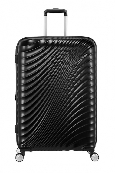 American Tourister Jetglam 77cm - Expanderbar Stor Svart
