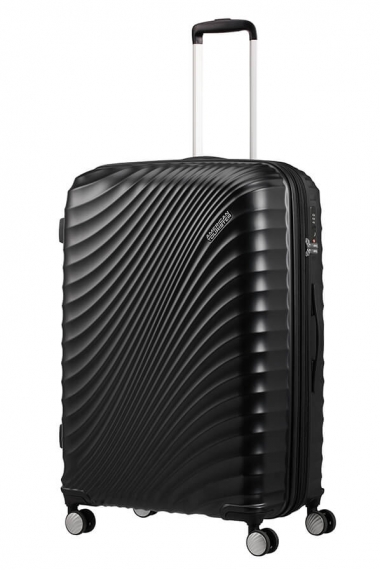 American Tourister Jetglam 77cm - Expanderbar Stor Svart