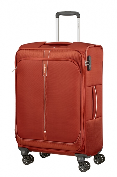 Samsonite Popsoda 4-hjul 66cm - Mellomstor Utvidbar Barn Red