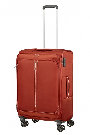 Samsonite Popsoda 4-hjul 66cm - Mellomstor Utvidbar Barn Red