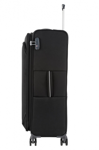 Samsonite Popsoda 4-hjul 78cm - Stor Expanderbar Svart_5