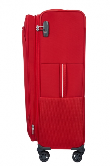 Samsonite Popsoda 4-hjul 78cm - Stor Utvidbar Rød