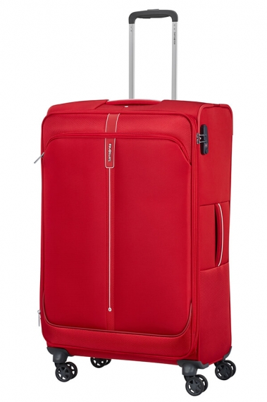 Samsonite Popsoda 4-hjul 78cm - Stor Utvidbar Rød