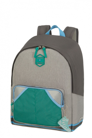 Samsonite Sam School Spirit - Skolryggsäck Large Grey Glacier
